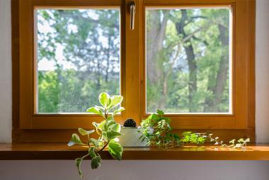 timer window frames in home